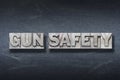 Gun safety den Royalty Free Stock Photo