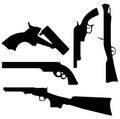 Gun Silhouettes