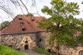 Gun tower at Akershus Fortress in Oslo, Norway Royalty Free Stock Photo