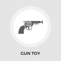 Gun Toy Flat Icon