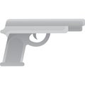 Gun vector pistol firearm icon automatic handgun