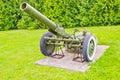 Gun of World War II Royalty Free Stock Photo