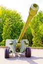 Gun of World War II Royalty Free Stock Photo