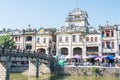 Chikan Old Town. a famous National Historic and Cultural Town of China in Kaiping, Guangdong, China.