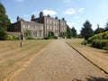 Gunby Hall in the sun Royalty Free Stock Photo