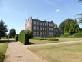 Gunby Hall in the sun Royalty Free Stock Photo