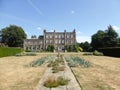 Gunby Hall in the sun Royalty Free Stock Photo