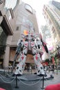 GUNDAM land in Hong Kong Royalty Free Stock Photo