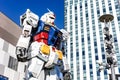 Gundam statue at odaiba diver city