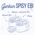 Gunkan Spicy Ebi