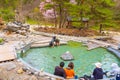 Sainokawara Park at Kusatsu onsen in Gunma, Japan Royalty Free Stock Photo