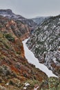 Gunnison River at the bottom of Black Canyon