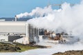 Gunnuhver geothermal Area in western Iceland