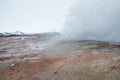 Gunnuhver hot spring in Iceland