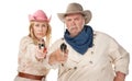 Gunslingers Royalty Free Stock Photo