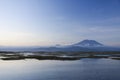 Gunung agung volcano landscape bali indonesia