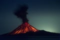 Anakkrakatau stromboli eruption, Sunda Strait Indonesia