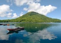 Gunung Api volcano, Banda islands, Indonesia Royalty Free Stock Photo