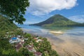 Gunung Api volcano, Banda islands, Indonesia Royalty Free Stock Photo