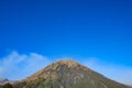 Gunung Batok or Mount Batok with clear blue sky