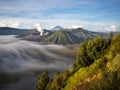 Gunung Bromo, Mount Batok and Gunung Semeru