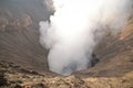 Gunung Bromo Smoky Crater Royalty Free Stock Photo