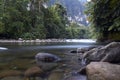 Gunung Mulu National Park river in Borneo,Malaysia