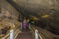 Gunung Mulu, Sarawak, Borneo- JANUAR 2019: Clear water cave, Mulu National Park