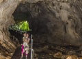 Gunung Mulu, Sarawak, Borneo- JANUAR 2019: Clear water cave, Mulu National Park