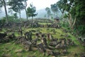 Gunung Padang, the megalithic site located in Karyamukti village, Cianjur, West Java - Indonesia