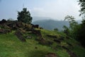 Gunung Padang, the megalithic site located in Karyamukti village, Cianjur, West Java - Indonesia