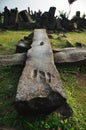 Gunung Padang, the megalithic site located in Karyamukti village, Cianjur, West Java - Indonesia