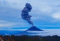 Gunung Sinabung Volcano eruptions Royalty Free Stock Photo