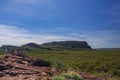 The Gunwarddehwardde Lookout, and the sweeping views of both Kakadu`s escarpment and Nourlangie Rock.