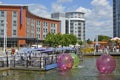 Gunwharf Quays shopping mall, Portsmouth, England