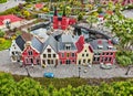 Gunzburg, GERMANY - MARCH 26: Legoland - mini Europe from LEGO Royalty Free Stock Photo