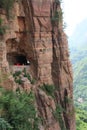 Guoliang Tunnel in Henan province of China Royalty Free Stock Photo