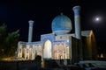 Gur-e-Amir or Guri Amir Tomb of the King , a mausoleum of the Asian conqueror Timur in Samarkand, Uzbekistan.