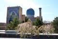 Gur-e-Amir Mausoleum in Central Samarkand, Uzbekistan 