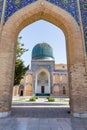 Gur-E Amir Mausoleum, in Samarkand, Uzbekistan Royalty Free Stock Photo