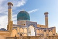 Gur-E Amir Mausoleum, in Samarkand, Uzbekistan Royalty Free Stock Photo