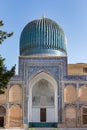 Gur-E Amir Mausoleum, in Samarkand, Uzbekistan Royalty Free Stock Photo