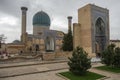 Gur Emir mausoleum of the Asian conqueror Tamerlane (also known Royalty Free Stock Photo