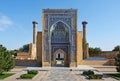 Gur Emir mausoleum of Tamerlane or Amir Timur in Samarkand, Uzbekistan Royalty Free Stock Photo