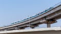 Rapid Metro for commuting in Gurgaon, Gurugram Royalty Free Stock Photo