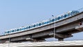 Rapid Metro for commuting in Gurgaon, Gurugram Royalty Free Stock Photo
