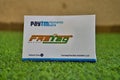 Fast Tag provided by PayTM Payment Bank on green grass