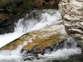 Gurgling stream in gorge in Euboea island Greece