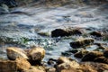 Gurgling Water on the Rocks Royalty Free Stock Photo