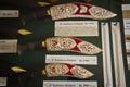 Gurkha knives, Gurkha Memorial Museum, Pokhara, Nepal.